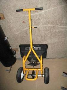 Yard work spreader...