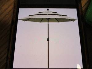 Patio Market umbrella 3 tier 11...
