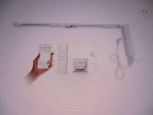Electric curtain rod with remote 96...