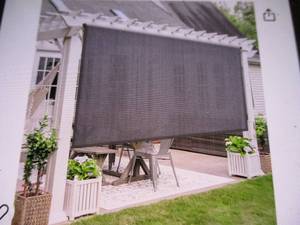 DIFY outdoor roller shade 8 x 8 G...