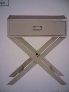 Silver birch finish X base box nigh...