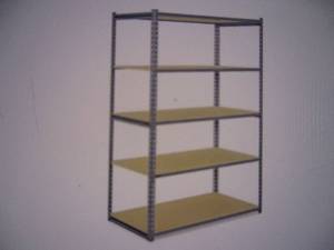 Heavy duty shelving 48 x 24 x 72...