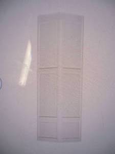 80 x 36 white Kimberly Bay bifold...