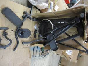 Exercise bike. As is. It is missing...
