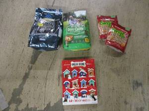 Dog food and treats...