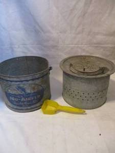 Vintage minnow bucket...