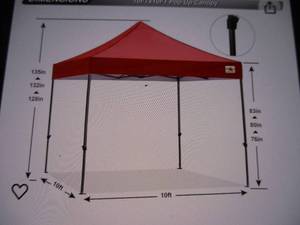 ABC Canopy. Pop up canopy 10 x 10...