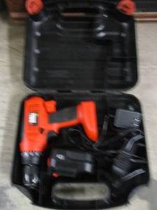 Black  Decker cordless drill...