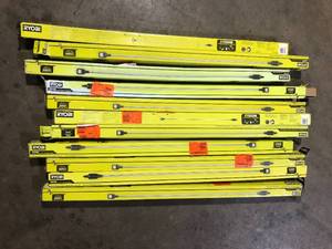 lot 41 image: Lot of  RYOBI EZClean Power Cleaner 42 in. Extension Pole Customer Returns See Pictures