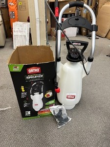 lot 105 image: Ortho 3 Gallon Li-Ion Powered Cart Sprayer