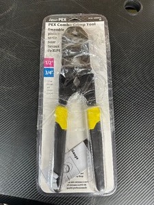 lot 112 image: Apollo 69PTKH0014C Crimp Combo Tool, 12 to 34 Inch Crimping, Comfort-Grip Handle