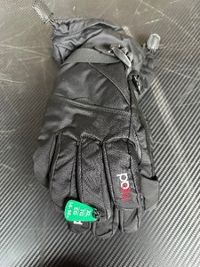 lot 167 image: New Head Kids Winter  Ski Gloves With Dupont Sorona Insulation Size XL X Large 14 - 16   Black