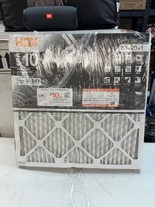lot 296 image: 3 HDX Elite Filtration Furnace Filters 20x20x1