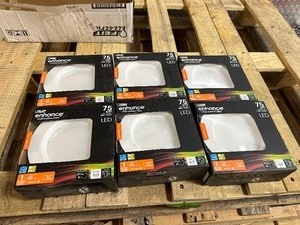 lot 171 image: 6 New Feit Electric Enhance Vivid Natural Light - Soft White - 6 Recessed Down Lights - Fits 5 & 6