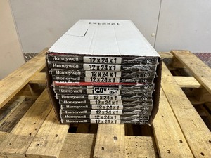 lot 289 image: 12 HoneyWell Elite Filtration Furnace  Air Filters 12x24x1 Retail $20.97 each