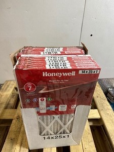 lot 292 image: 12 HoneyWell Superior Plus Furnace  Air Filters 14x25x1