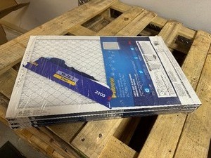 lot 197 image: New 3 Pack of 3m Filtrete 16x25x1 Premium Filtration 2200 Furnnace  Air Filters