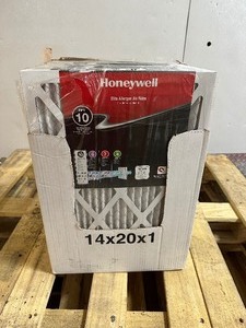 lot 288 image: 12 HoneyWell Elite Filtration Furnace  Air Filters 14x20x1 Retail $20.97 each