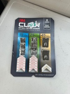 lot 174 image: New Open Box 3M The Claw Picture Hangers