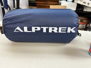 lot 264 image: New Cascade Mountain Tech Black Adventure Pack Camping Blanket 72 x 48 - Blue