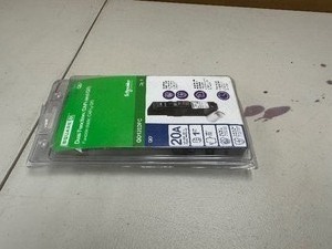 lot 134 image: Square D QO 20 Amp Single-Pole Dual Function (CAFCI and GFCI) Circuit Breaker Model # QO120DFC Retail $65.32