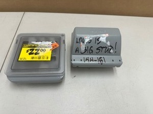 lot 135 image: 2 Exterior Sealed  Hinged Electrical Boxes