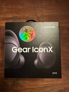 lot 228 image: Samung Gear IConX Wireless Earbuds - Customer Return - Tested Work - Have Been Used
