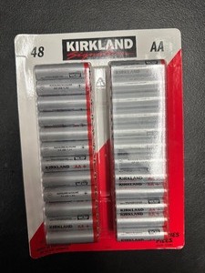 lot 274 image: New 48 Pack of Kirkland Signature AA Batteries