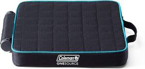 lot 107 image: Coleman OneSource Rechargeable Heated Chair Pad  Heated Camping Chair, Chair Pad, & Stadium Seat for Cool-Weather Outdoor Lounging, Tailgating, & Camping