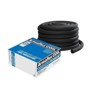 lot 314 image: ARMACELL 34 78 ID x 12 Thick x 75 Continuous Coil Pipe Insulation