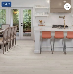lot 33 image: 13 Boxes Mohawk Home Frost Cedar 12MM Thick x 7.5in x 47.25in Laminate Wood Plank Flooring (17.18 sq ftctn) 223 Sqft