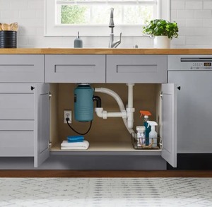 lot 34 image: Glacier Bay TurboGrind Max 1 hp. Continuous Feed Garbage Disposal with Power Cord
