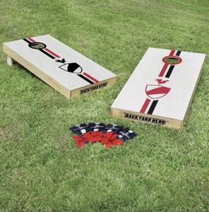 lot 303 image: Backyard Hero Official Tournament Size Bean Bag Toss new