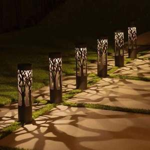 lot 312 image: 2 New 6 Packs of Tommy Bahama Solar Bollard Lights