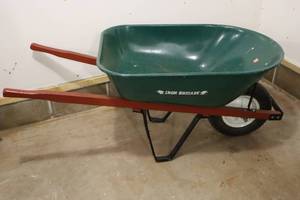 lot 27 image: Iron Brigade Wheel Barrel