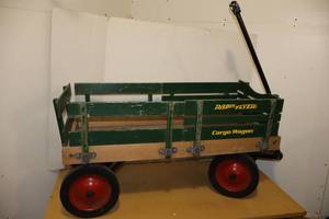 lot 149 image: Vintage Radio Flyer Cargo Cart Wagon...