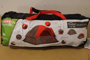 lot 120 image: Coleman 6-Person Flatwoods ll Dome Tent Weather Tec