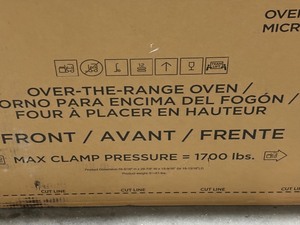 Over-the-Range GE Microwave Oven