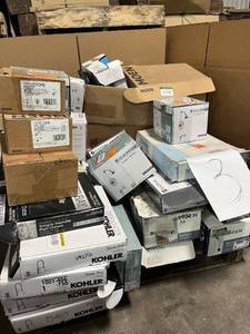 HUGE LOT of MOEN, DELTA, PFISTER, Glacier Bay Kitchen Faucets, Bathroom Faucets, Showers, Bathtub Faucets - For Parts - Sells GREAT on eBay