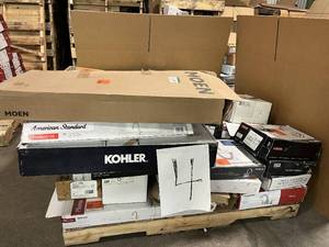 HUGE LOT of MOEN, DELTA, PFISTER, Glacier Bay Kitchen Faucets, Bathroom Faucets, Showers, Bathtub Faucets - For Parts - Sells GREAT on eBay