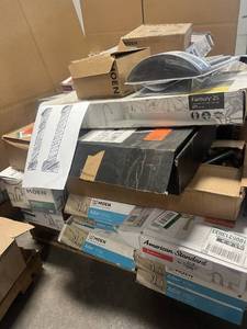 HUGE LOT of MOEN, DELTA, PFISTER, Glacier Bay Kitchen Faucets, Bathroom Faucets, Showers, Bathtub Faucets - For Parts - Sells GREAT on eBay