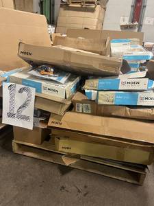 HUGE LOT of MOEN, DELTA, PFISTER, Glacier Bay Kitchen Faucets, Bathroom Faucets, Showers, Bathtub Faucets - For Parts - Sells GREAT on eBay