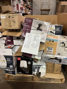 HUGE LOT of Lighting, Ceiling Fans, Recessed Lights Misc Hampton Bay, Hunter, Progress Lighting - For Parts - Sells GREAT on eBay