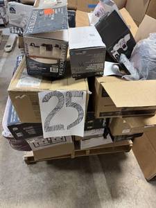 HUGE LOT of Lighting, Ceiling Fans, Recessed Lights Misc Hampton Bay, Hunter, Progress Lighting - For Parts - Sells GREAT on eBay
