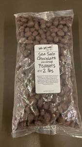 Sea Salt Chocolate Covered Peanuts - 2 lbs