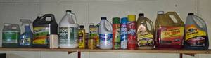 lot 111 image: Collection of Various Cleaning and Car Care Products - Content Quantities Unverified