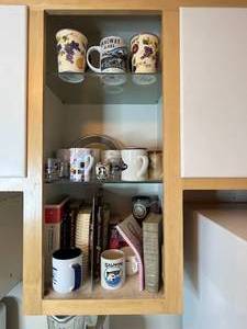 lot 229 image: Collection of Coffee Mugs and Cookbooks