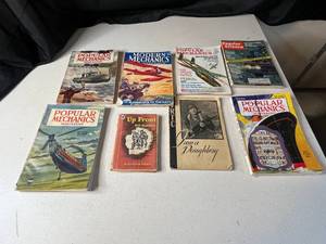 lot 268 image: Collection of 8 Vintage Popular Mechanics and Related Magazines