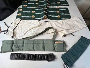 lot 296 image: Assorted Gun Accessories Including Cleaning Pad and Clips