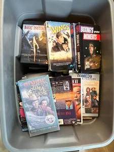 lot 355 image: Collection of Classic VHS and DVD Movies, Including The Karate Kid II and Grumpy Old Men